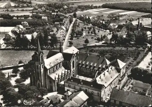 Marienthal Rheingau Marienthal Basilika Fliegeraufnahme  x / Ruedesheim am Rhein /Rheingau-Taunus-Kreis LKR