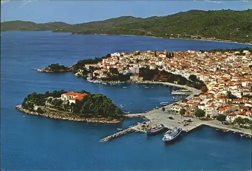 Skiathos Skiathos Fliegeraufnahme x / Insel Skiathos /Sporaden