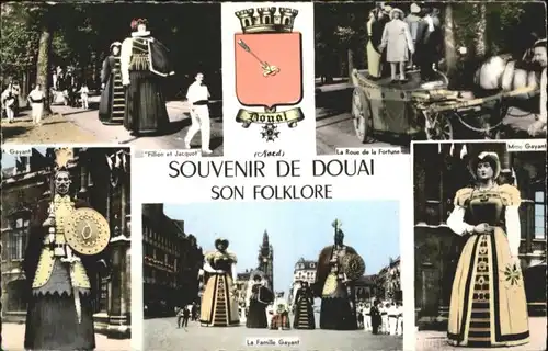 Douai Nord Douai Folklore * / Douai /Arrond. de Douai