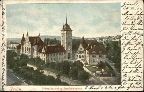 Zuerich Zuerich Landesmuseum x / Zuerich /Bz. Zuerich City