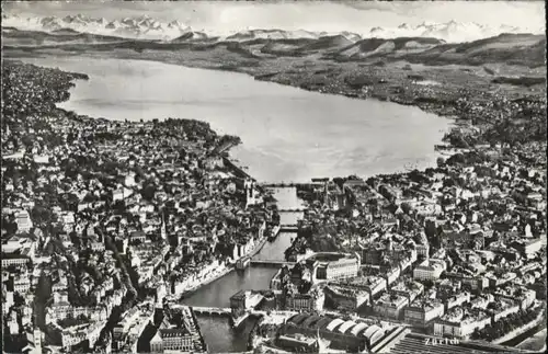 Zuerich Zuerich Fliegeraufnahme x / Zuerich /Bz. Zuerich City