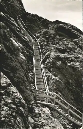 Grindelwald Grindelwald Treppe zur Eisgrotte * / Grindelwald /Bz. Interlaken