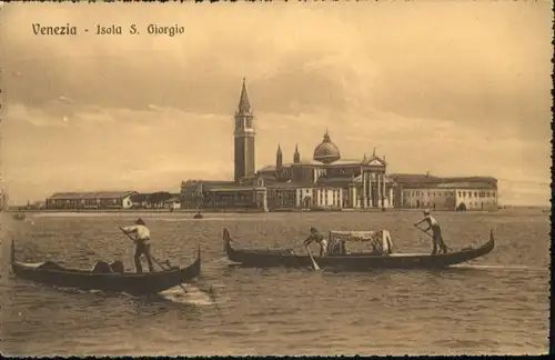 Venezia Venedig Venezia Schiff Isola S Giorgio * /  /