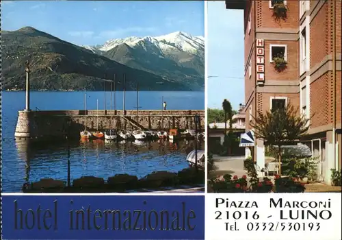 Luino Luino Hotel Internazionale Piazza Marconi * / Lago Maggiore /