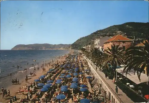 Alassio Alassio Strand x /  /Ligurien