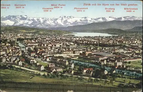 Zuerich Zuerich Alpen x / Zuerich /Bz. Zuerich City