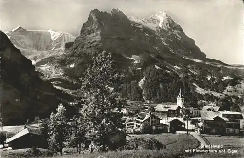 Grindelwald Grindelwald Fiescherhorn Eiger x / Grindelwald /Bz. Interlaken