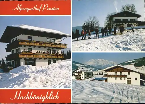 Niedernfritz Niedernfritz Salzburger Land Gasthof Pension Hochkoenigblick * / Huettau /Pinzgau-Pongau