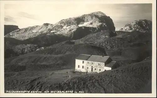 Tilisunahuette Tilisunahuette Weissplatte * / Tschagguns Vorarlberg /Bludenz-Bregenzer Wald