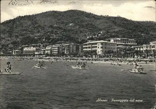 Alassio Alassio Passeggiata dal Mare Boot x /  /Ligurien