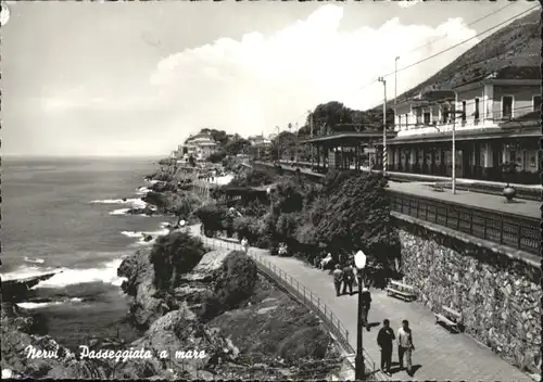 Nervi Nervi Passeggiata Mare x / Genova /Ligurien