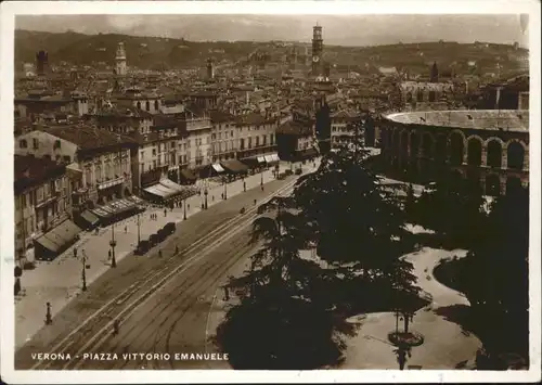 Verona Italia Verona Piazza Vittorio Emanuel * /  /