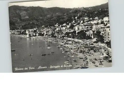Alassio Alassio Riviera Fiori Spiaggia Levante Strand x /  /Ligurien