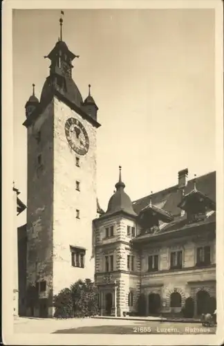 Luzern LU Luzern Rathaus * / Luzern /Bz. Luzern City