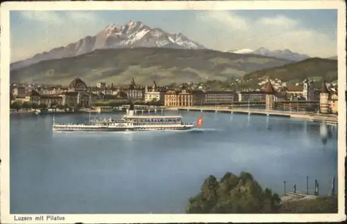 Luzern LU Luzern Pilatus Schiff * / Luzern /Bz. Luzern City