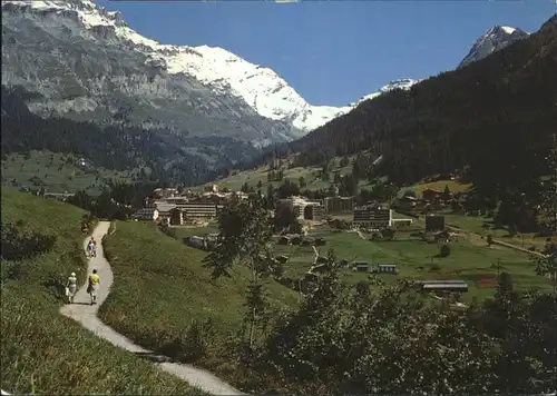 Leukerbad Leukerbad Roemerweg Balmhorn x / Loeche-les-Bains /Bz. Leuk