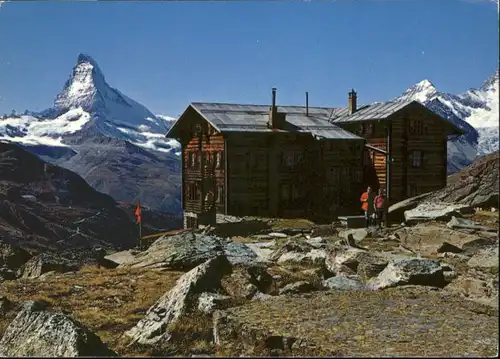 Zermatt VS Zermatt Touristenhaus Fluhalp x / Zermatt /Bz. Visp