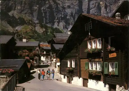 Leukerbad Leukerbad Loeche les Bains zur Gasse x / Loeche-les-Bains /Bz. Leuk