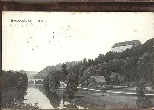 Wolkenburg-Kaufungen Schloss / Limbach-Oberfrohna /Zwickau LKR