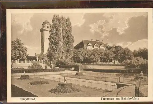 Frohnau Berlin Terrassen am Bahnhofplatz / Berlin /Berlin Stadtkreis