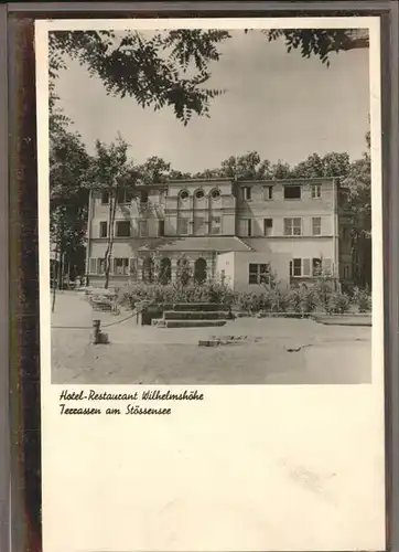 Stoessensee Berlin Hotel Wilhelmshoehe / Berlin /Berlin Stadtkreis