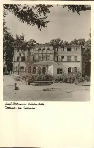 Stoessensee Berlin Hotel Wilhelmshoehe / Berlin /Berlin Stadtkreis