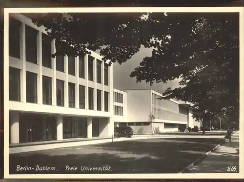 Dahlem Berlin Freie Universitaet / Berlin /Berlin Stadtkreis