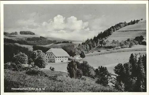 Nessellachen Breitnau Gasthaus Pension zum Roessle