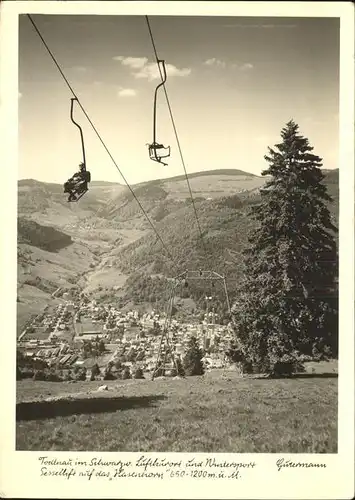 Foto Gutermann Todtnau Seilbahn Kat. Loerrach