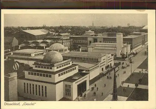 Ausstellung Gesolei Duesseldorf 1926 Promenade Kat. Duesseldorf