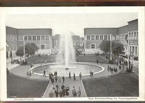 Ausstellung Gesolei Duesseldorf 1926 Neue Kunstaustellung Emofangsgebaeude Kat. Duesseldorf