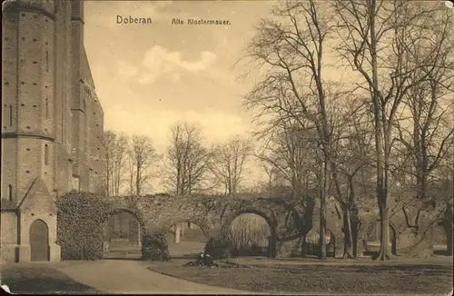 Doberan Bad Alte Klostermauer Kat. Bad Doberan