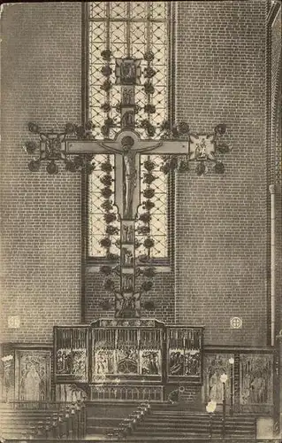 Doberan Bad Grosses Triumpfkreuz in der Kirche Kat. Bad Doberan