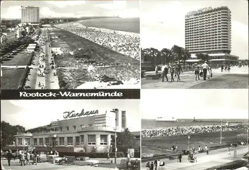 Rostock Warnemuende Kurhaus u.Hotel Neptun Kat. Rostock