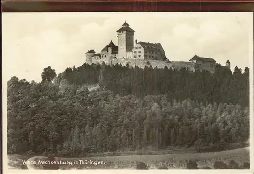 Wachsenburg Veste Kat. Wachsenburggemeinde