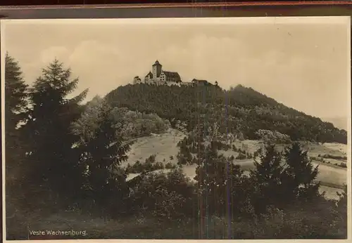 Wachsenburg Veste Kat. Wachsenburggemeinde