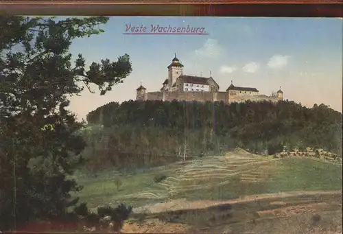 Wachsenburg Veste Kat. Wachsenburggemeinde