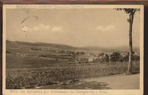 Altenbergen Thueringen Katterfeld Kat. Regionales