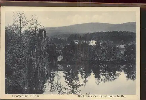 Georgenthal Schwimmbachvillen Kat. Georgenthal