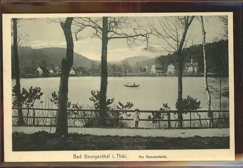 Georgenthal Am Hammerteich Kat. Georgenthal