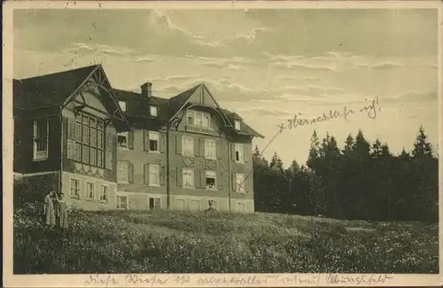 Adlersberg Stutenhaus Ferienheim Kat. Schmiedefeld Rennsteig