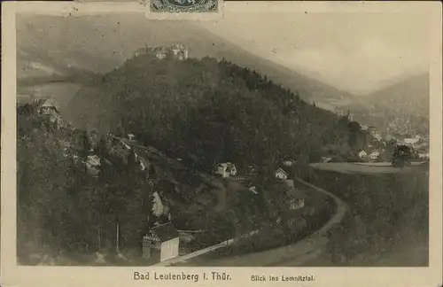 Bad Leutenberg Blick ins Lemnitztal / Leutenberg /Saalfeld-Rudolstadt LKR