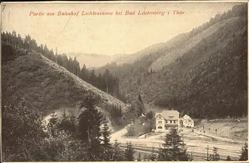 Bad Leutenberg Bahnhof Lichtentanne / Leutenberg /Saalfeld-Rudolstadt LKR