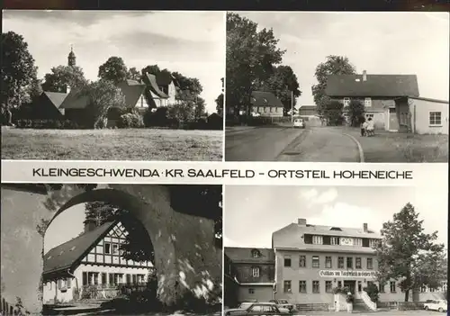 Kleingeschwenda Saalfeld Ortsteil Hoheneiche (Gasthaus zum roten Hirsch)