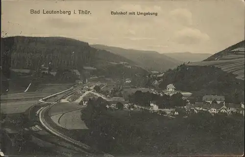 Bad Leutenberg Mit Bahnhof / Leutenberg /Saalfeld-Rudolstadt LKR