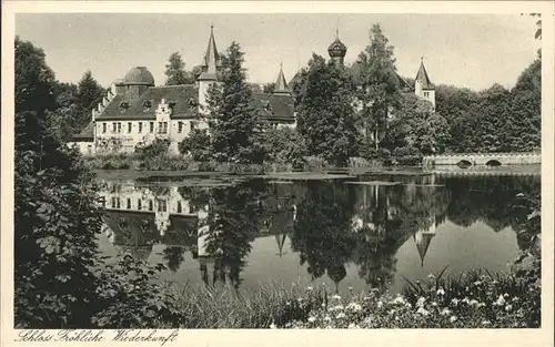 Wolfersdorf Trockenborn-Wolfersdorf Schloss Froehliche Wiederkunft / Trockenborn-Wolfersdorf /Saale-Holzland-Kreis LKR