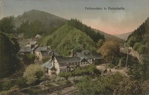 Probstzella Brauerei und Gaststaette Falkenstein / Probstzella /Saalfeld-Rudolstadt LKR