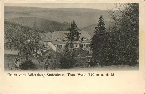 Adlersberg Stutenhaus  Kat. Schmiedefeld Rennsteig