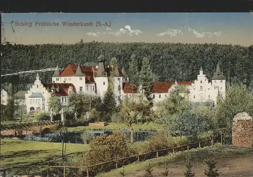 Wolfersdorf Trockenborn-Wolfersdorf Schloss Froehliche Wiederkunft / Trockenborn-Wolfersdorf /Saale-Holzland-Kreis LKR