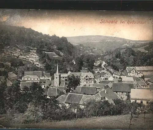 Schaala Rudolstadt Panorama